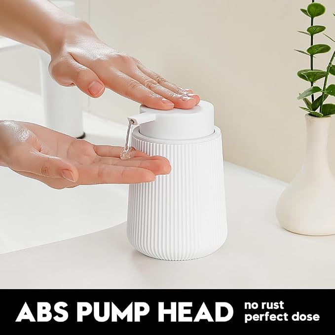 Striped Liquid Hand Soap Dispenser - Image 3