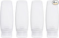 Silicone Travel Bottles for Toiletries TSA Approved Travel Size Containers Set by Craftend