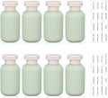 3.4 oz Plastic Small Travel Shampoo Bottles, Refillable Flip Cap Squeeze Bottles by UMETASS