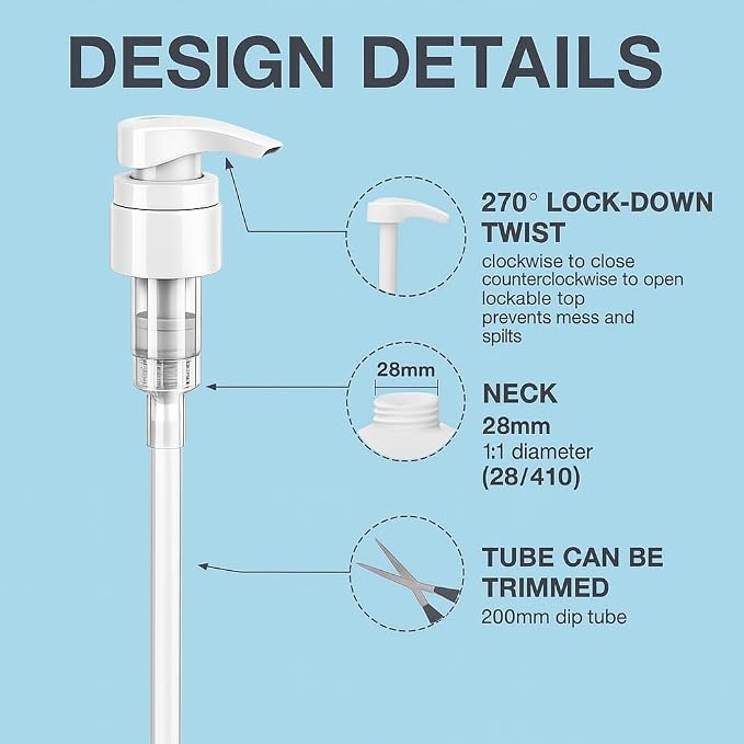 Universal Shampoo/Conditioner Dispenser Pump - Image 2