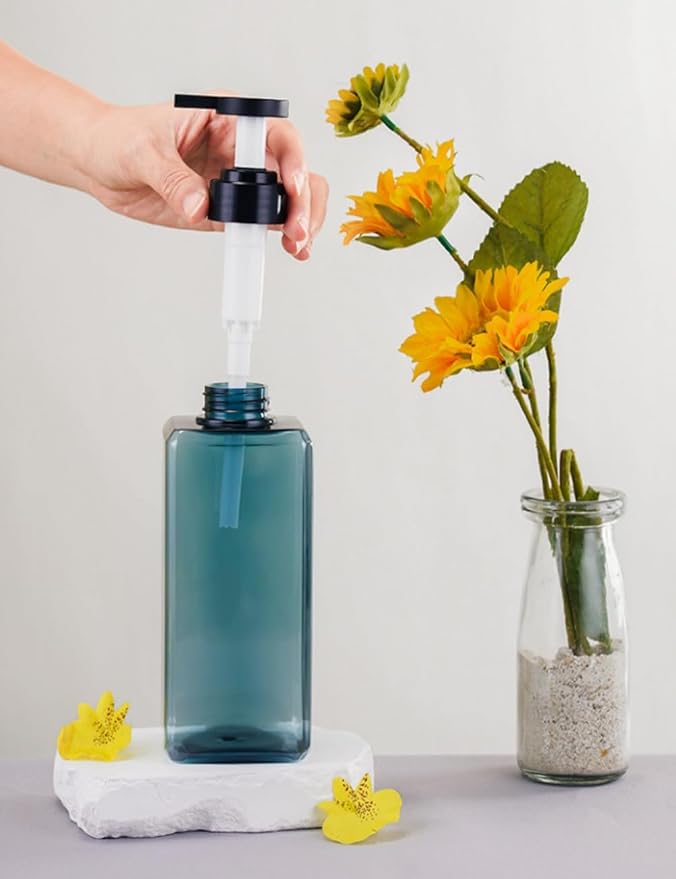Shampoo and Conditioner Dispensers 25OZ Refillable Large Shower Bottles 2Pack - Image 9