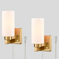 Modern Plug in Wall Sconce by DEYNITELighting