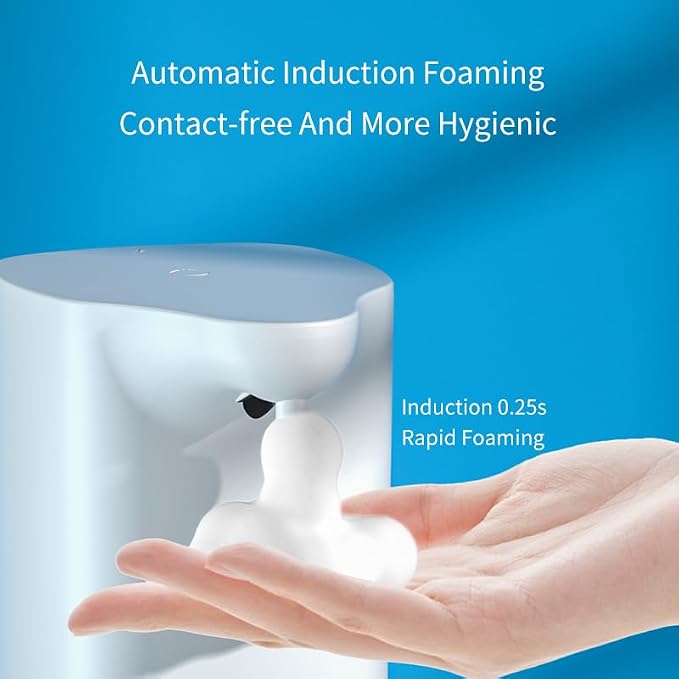 Automatic Foaming Soap Dispenser, Rechargeable, 11.8oz Touchless - Image 3