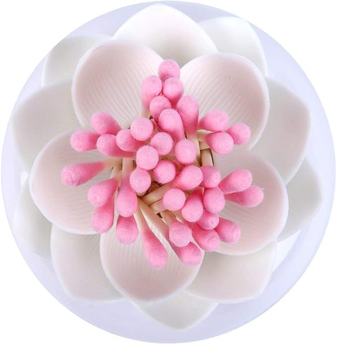 Bloss Lotus Cotton Swab Holder Q-tip Holders Cottons Bud Holder Stylish - Image 3