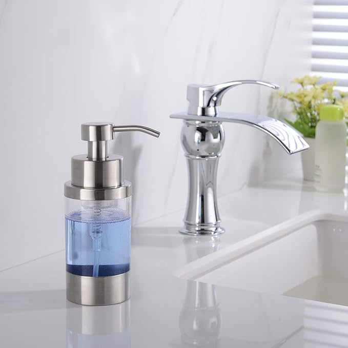 Delle Rosa Soap Dispenser, Foaming Soap Dispenser, Stainless Steel Pump Head - Image 4