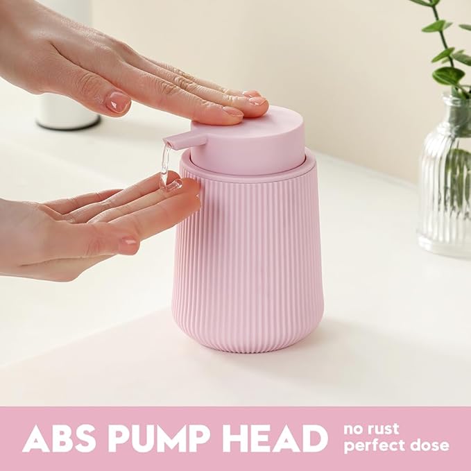 Striped Liquid Hand Soap Dispenser - Image 3