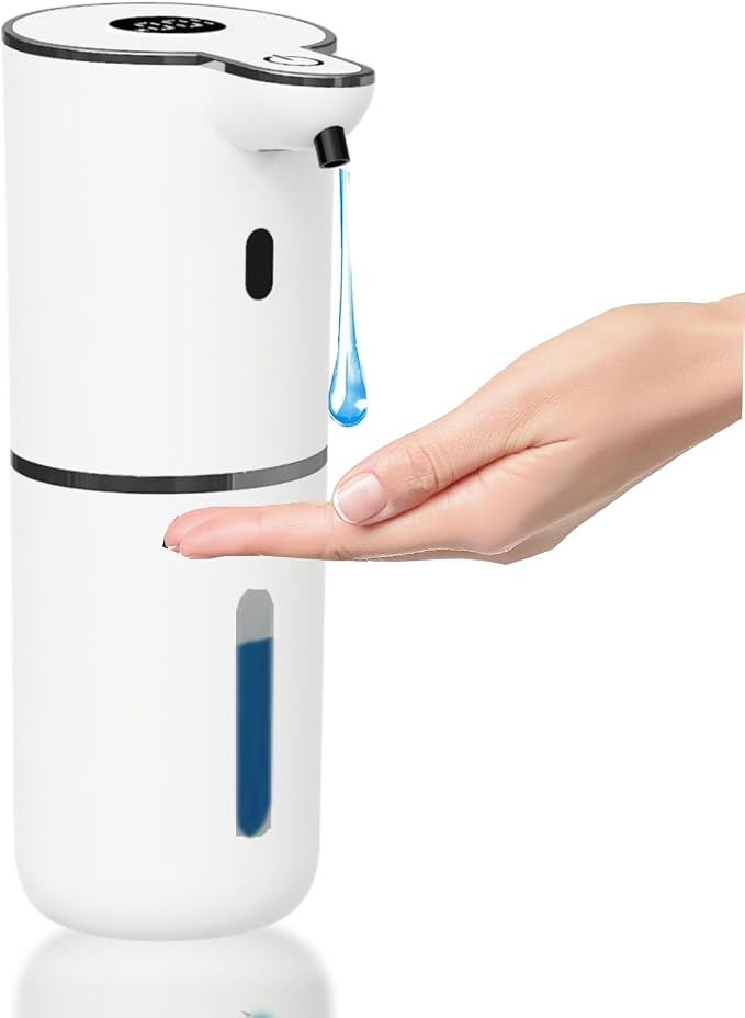 Automatic Liquid Soap Dispenser Touchless, Foaming Soap Dispenser 6 Adjustable by AUTOMATICSOAPDISPENSER