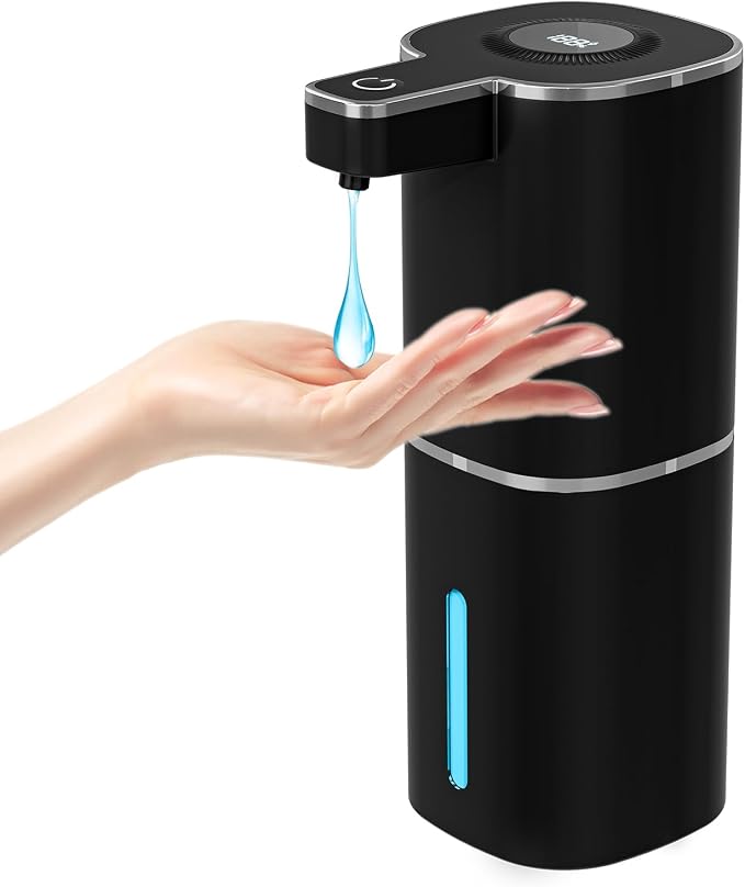 Automatic Liquid Soap Dispenser, Touchless Rechargeable Hand Soap Dispenser by Poaoed