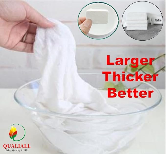 Compressed Washcloths Towels, Premium Disposable Wash Cloths - Image 4