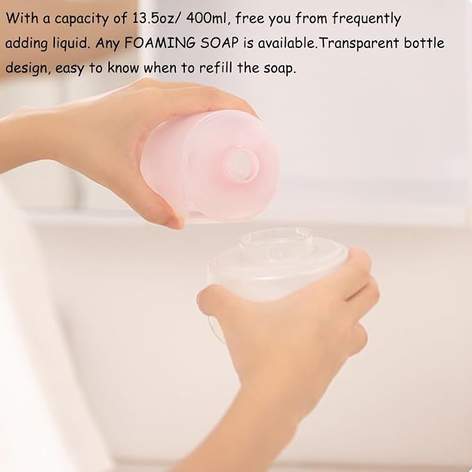 Automatic Soap Dispenser for Kids- Cute Blue Elephant Touchless Foaming Hand - Image 5