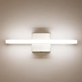 Combuh LED Bathroom Vanity Light Lamp 16Inch 9W IP44 Chrome Over Mirror by Combuh
