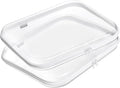 Hard Sided Clear Zipper Case for Storage- Professional-Grade Plastic Clear by Unknown