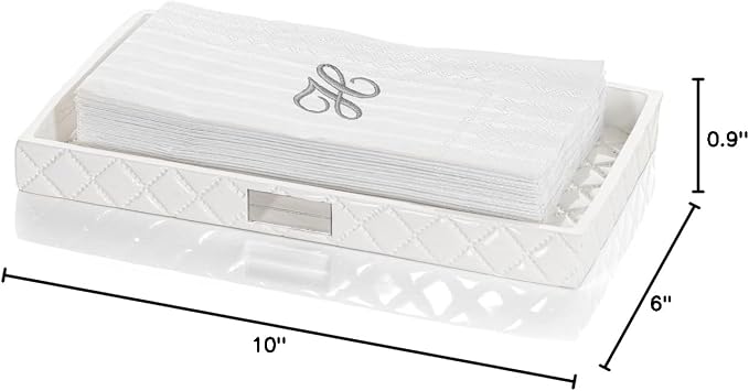 Creative Scents Quilted Mirror Vanity Trays - Image 9