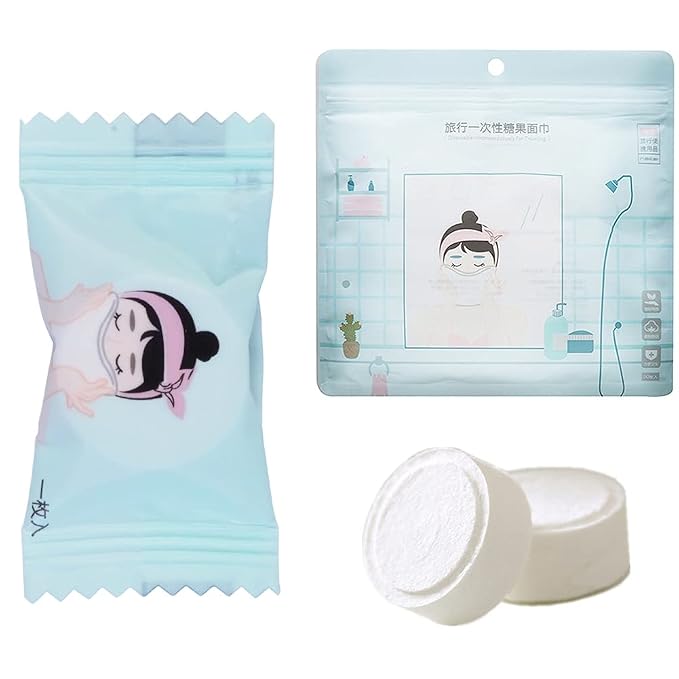 VanFn Disposable Towel, Compressed Towel, Mini Disposable Compressed Washcloth by VanFn