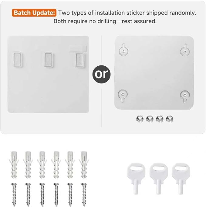 Shower Soap Dispenser Wall Mounted No Drill Shampoo Dispenser - Image 9