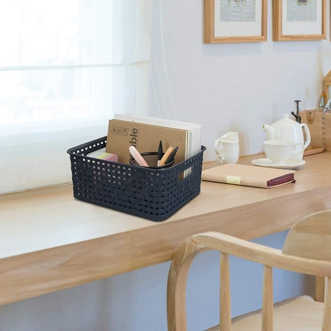 Sandmovie Plastic Weave Storage Baskets - Image 7