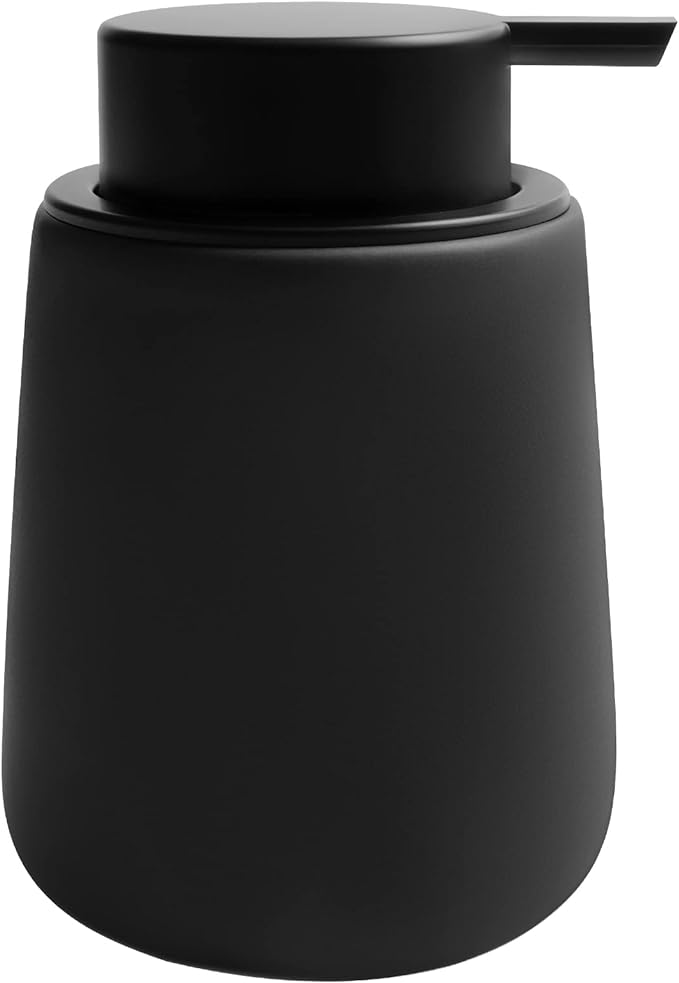 Soap Dispenser Ceramic with Easy-to-Press Pump Hand Lotion Liquid Dispenser by TOOZFO