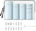 5 Pack Brief and Fashion Travel Bottles TSA Approved, BPA Free Travel Size by Sprigold