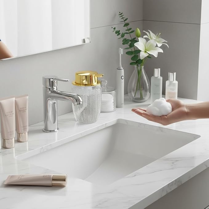 Foaming Soap Dispenser, Glass Foam Hand Soap Dispenser - Image 3
