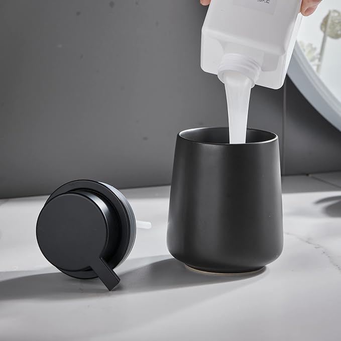12Oz Black Soap Dispenser - Image 5