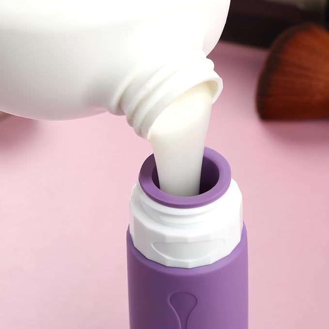 Gemice Travel Bottles for Toiletries, Tsa Approved, Travel Size Containers - Image 4