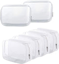 6 Pack Clear Toiletry Carry Pouch by BEFORYOU