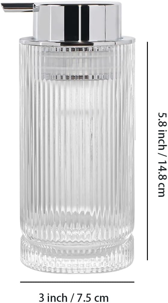 14 Oz Foaming Soap Dispenser, Refillable Foam Pump Bottle Lotion Container - Image 7