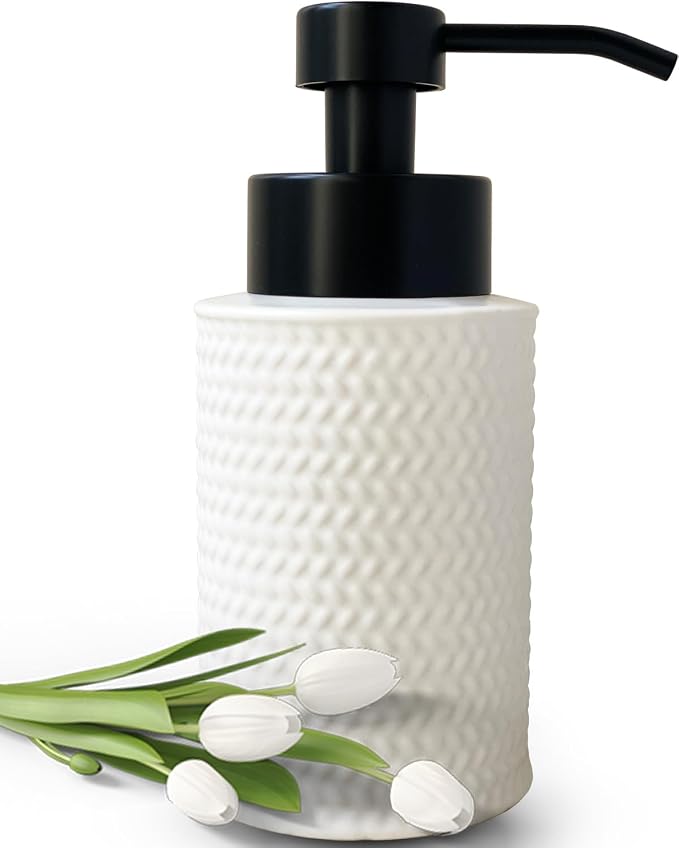 10 Oz Foaming Soap Dispenser for Bathroom, Kitchen Foam Soap Dispenser by UNBONSOUHAIT