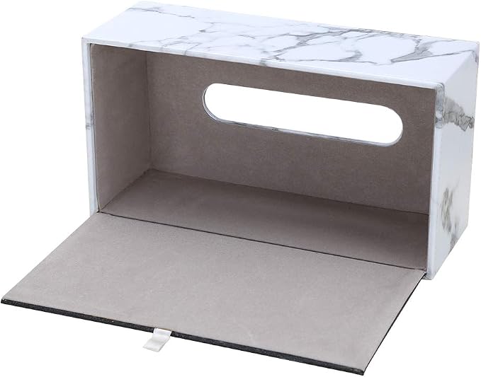 KINGFOM Rectangular PU Leather Tissue Box Cover - Image 7