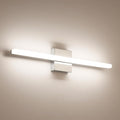 Combuh LED Bathroom Vanity Light Bar 24Inch 14W IP44 Chrome Shining Over Mirror by Combuh