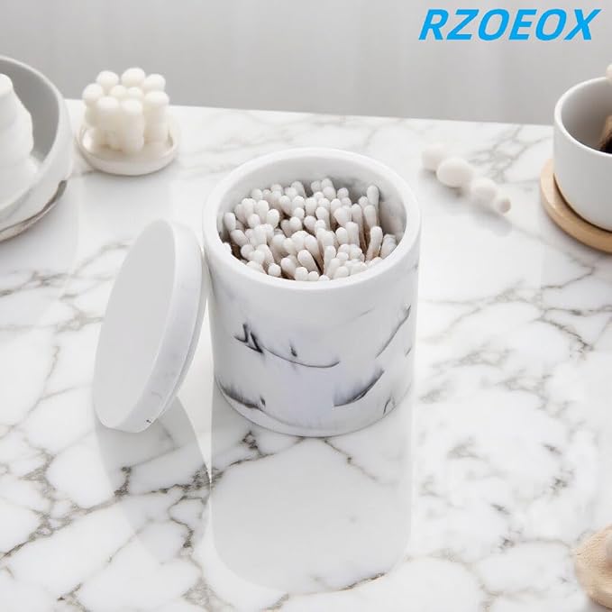 Cotton Swab Holder Round Qtip Holder - Image 6