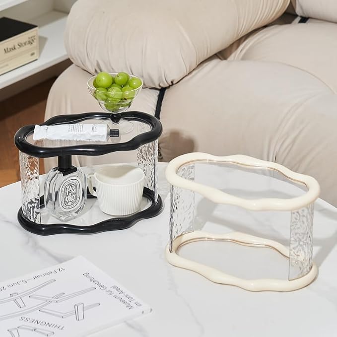 Bathroom Countertop Organizer, 2 Tier Bathroom Organizer and Storage, Acrylic - Image 6