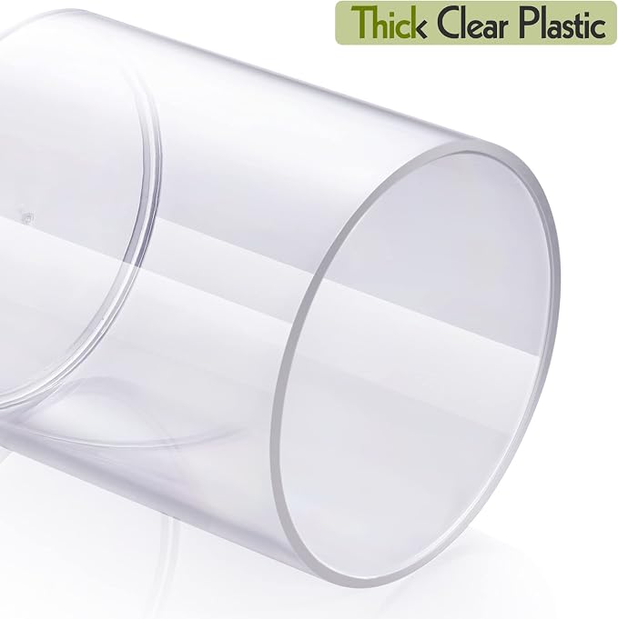 AOZITA 8 Pack Acrylic Qtip Holder Dispenser - Image 7