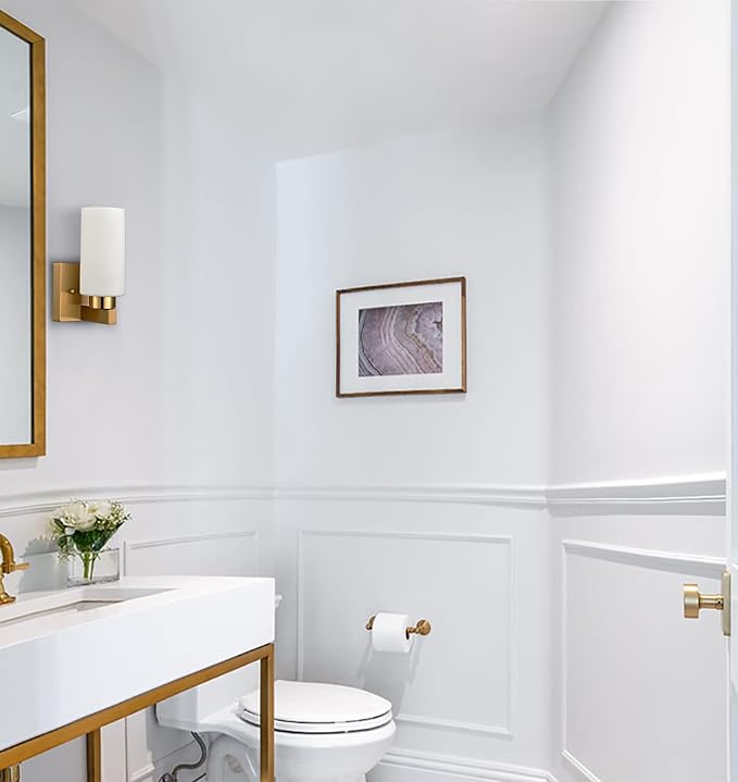 Modern Wall Light Fixtures Brass Bathroom Vanity Light - Image 7