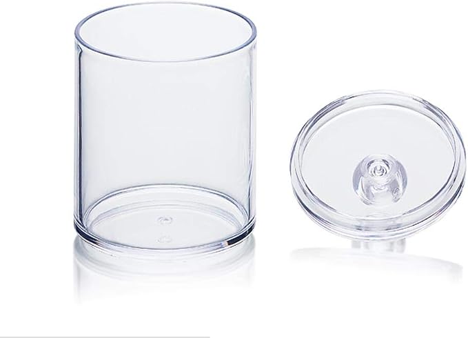 Kamay's 2PCS Transparent Dust-proof Cotton Ball Pad Swabs Make Up Pads - Image 2