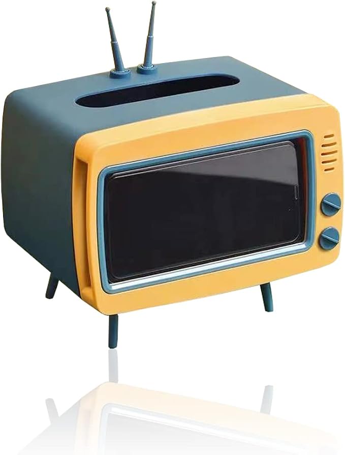 Fun Cute TV Tissue Box Holder by CQUUKOI