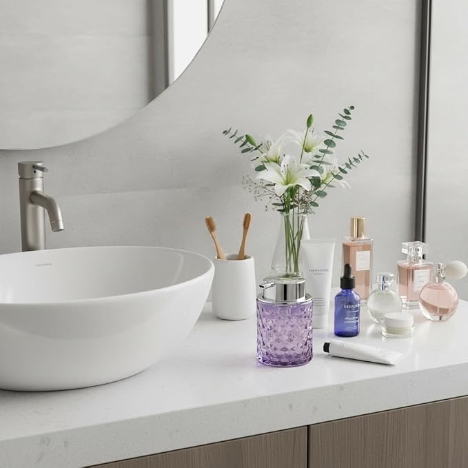 10 Oz Glass Hand Soap Dispenser - Image 3