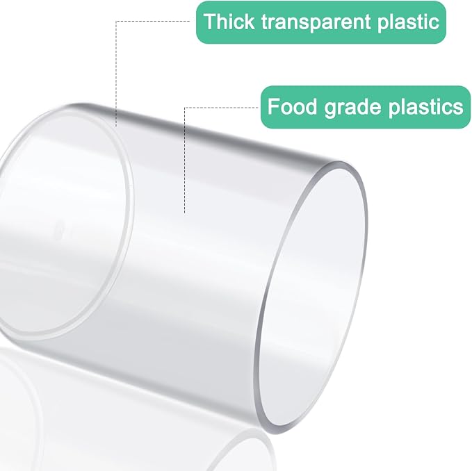 2 Pack Cotton Swab Holder, Transparent Acrylic Organizer - Image 3
