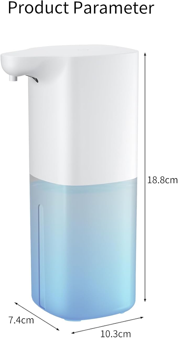 Automatic Foaming Soap Dispenser, Rechargeable, 11.8oz Touchless - Image 8