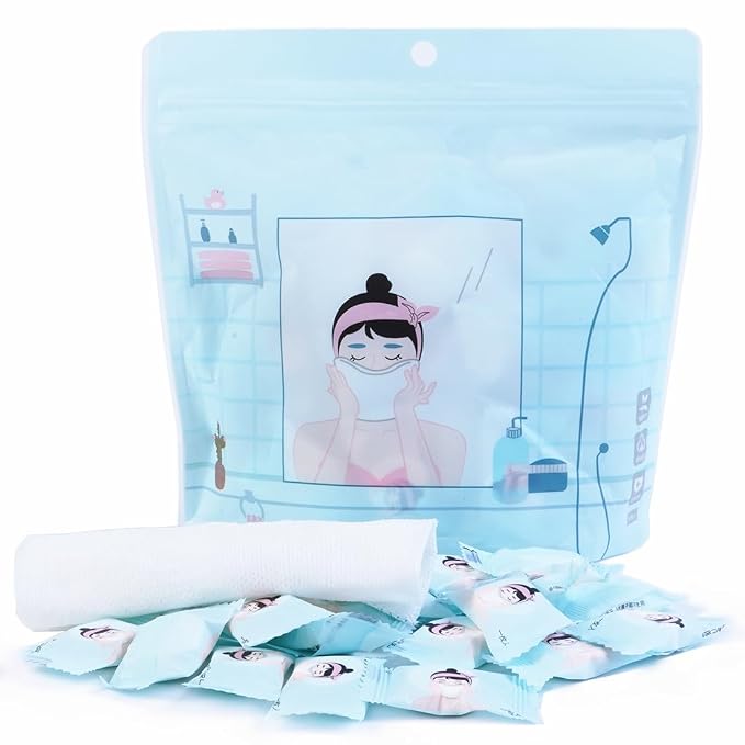 VanFn Disposable Towel, Compressed Towel, Mini Disposable Compressed Washcloth - Image 2