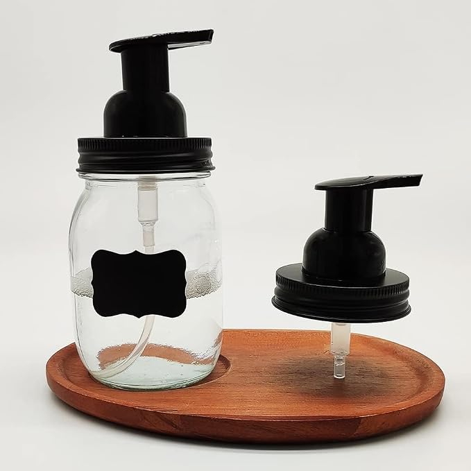 Mason Jar Foaming Soap Dispenser Pump fit 2.75Inch Regular Mouth, Rust Proof - Image 4