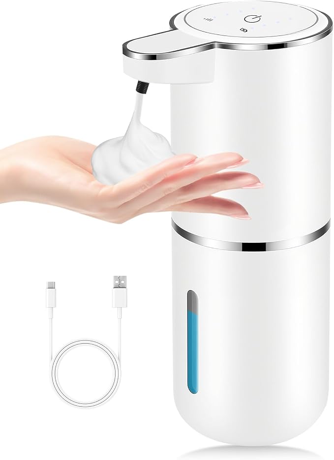 Automatic Foaming Soap Dispenser, Touchless Soap Dispenser by VZZNN