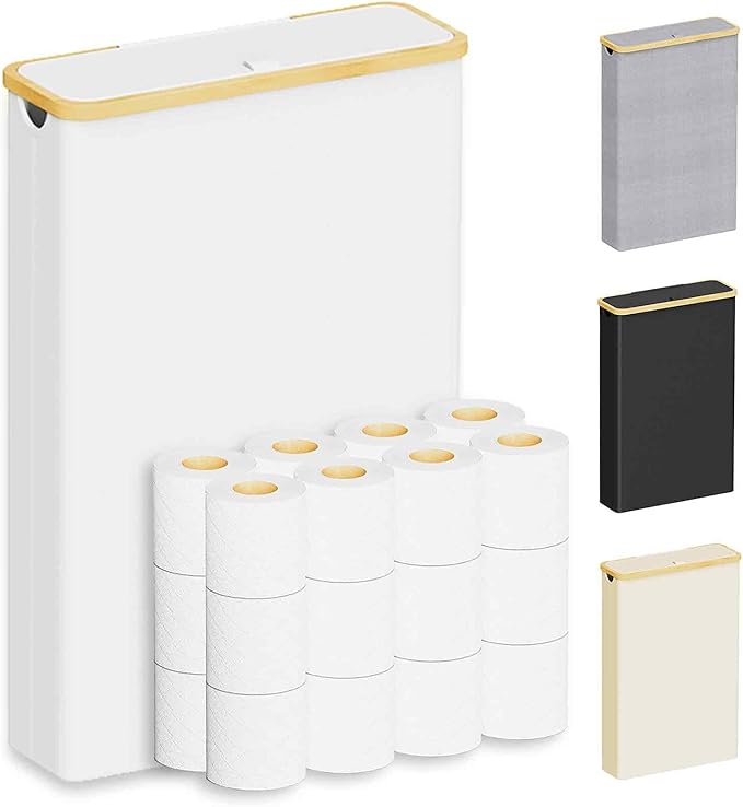 SpaceAid Extra Large Toilet Paper Storage by SpaceAid