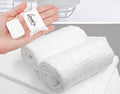 Compressed Washcloths Towels, Premium Disposable Wash Cloths by QUALIALL