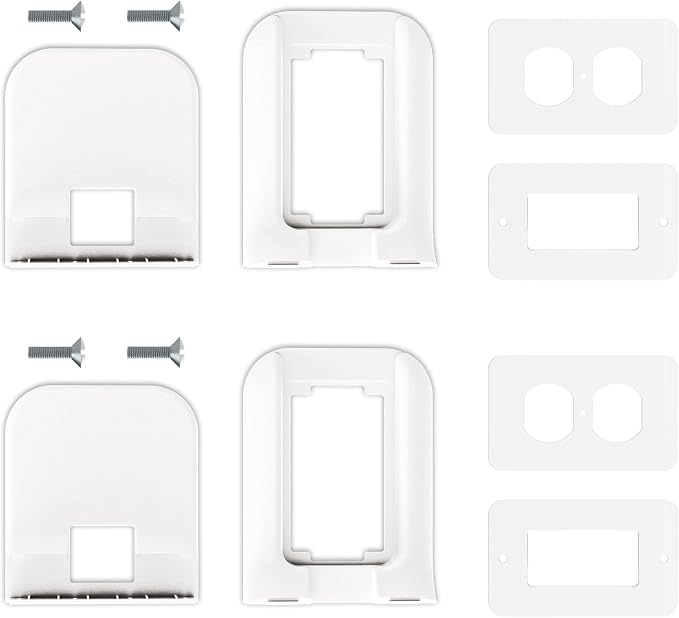 WALI Outlet Shelf Wall Holder, Bathroom Walls Shelves up to 10lbs Standard - Image 9