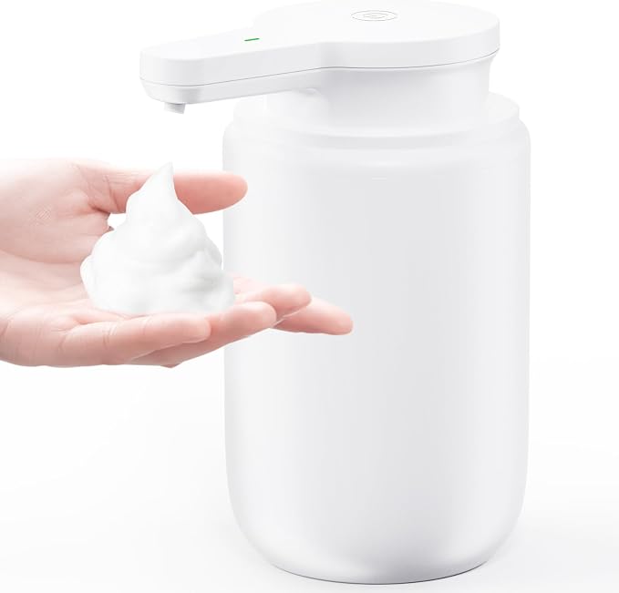 Automatic Soap Dispenser Touchless Foaming: Soap Dispenser Rechargeable by AutoSoapDispenser