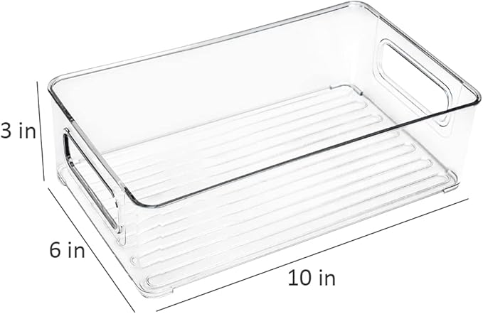 Desktop Organizer, Combination of Large Capacity Storage Acrylic Baskets - Image 4