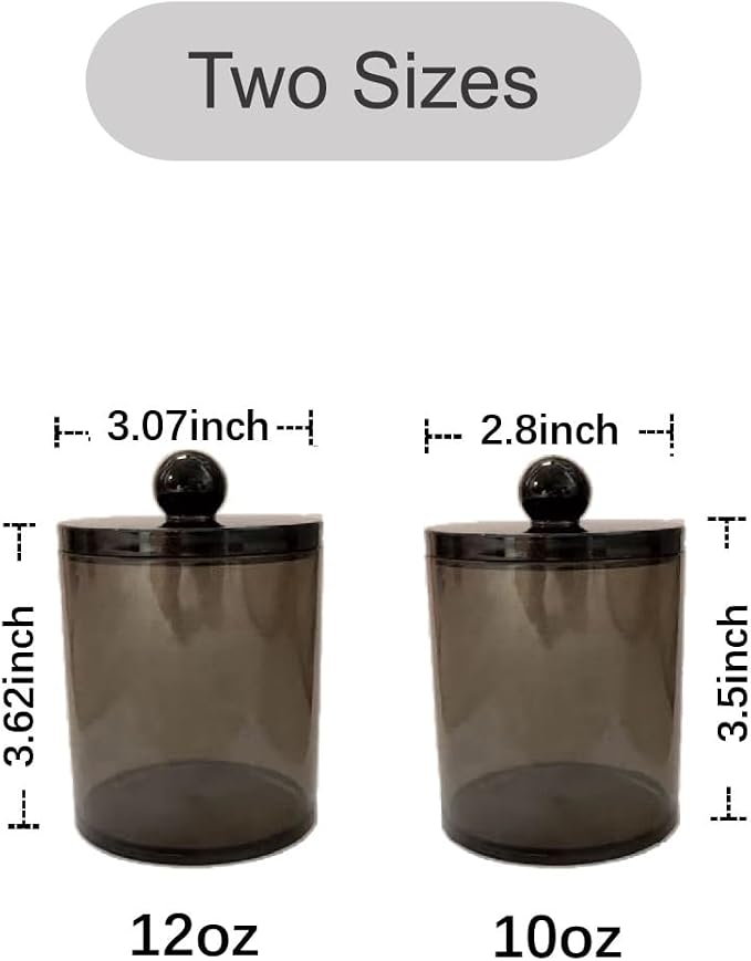 WEISHI 4 Pack Qtip Holder Dispenser - Image 2