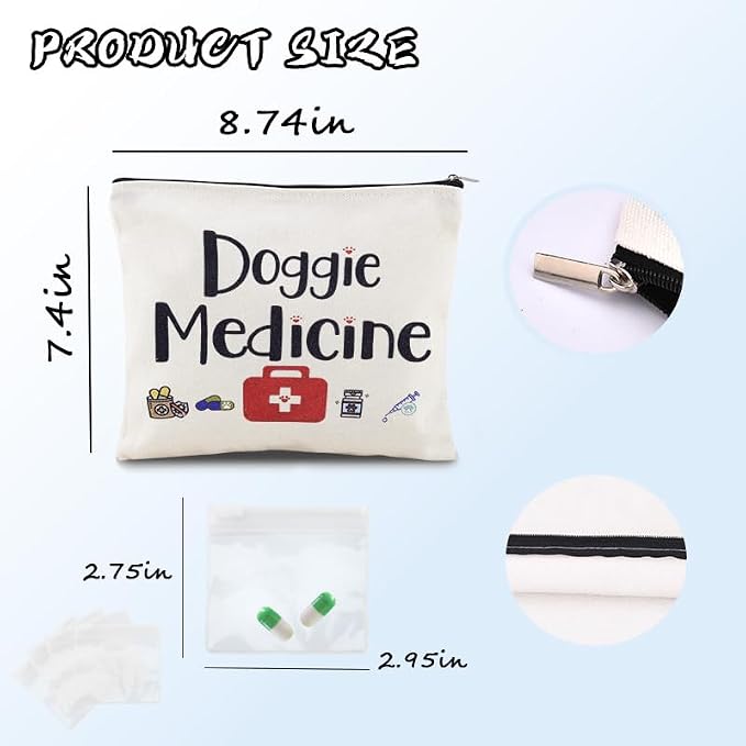 Doggie Medicine Bag with Pill Bags - Image 2