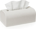 Tissue Box Cover Rectangle, Resin Decorative Facial Tissue Holder Covers Toilet by Xeano
